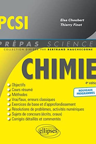 CHIMIE PCSI