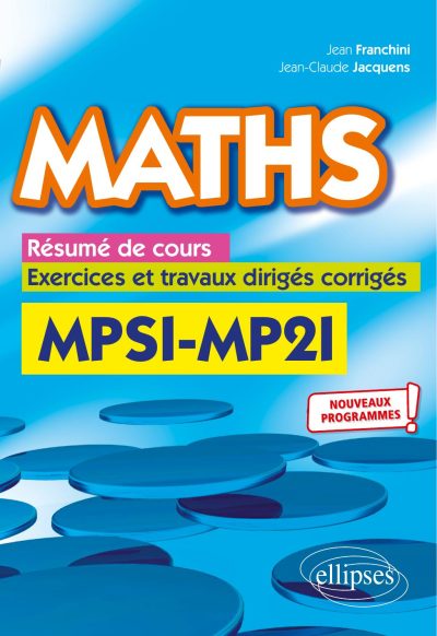 MATHS  MPSI-MP2I