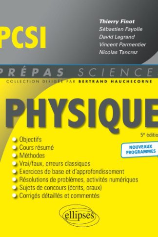 PHYSIQUE PCSI