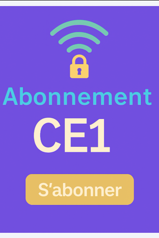 Abonnement ce1