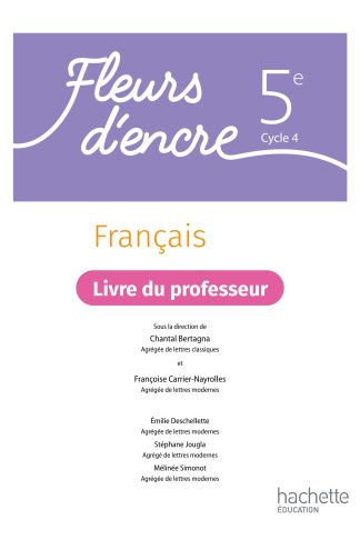 FLEURS D'ENCRE LIVRE DU PROF