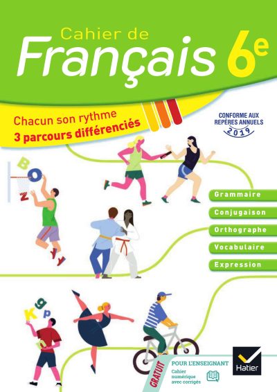 Cahier de français