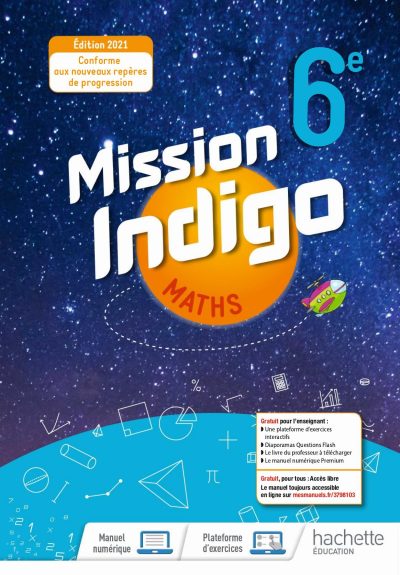 INDIGO MATHEMATIQUES- 6e