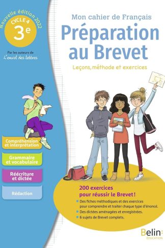 MON CAHIER DE FRANÇAIS – PRÉPARATION AU BREVET