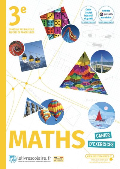 CAHIER DE MATHS-3e