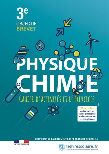 CAHIER ACTIVITE PHYSIQUE CHIMIE - 3e