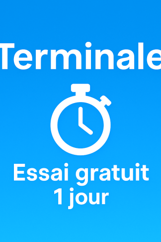 abonnement essai terminale